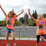 children jumping on a trampoline
